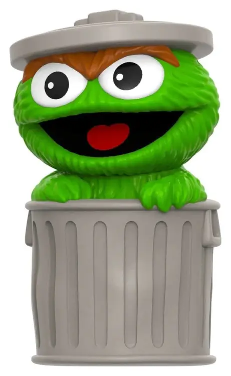 Super7 Sesame Street Fun! Fun! Soft Vinyl Figure Wave 01 - Oscar the Grouch 18 cm