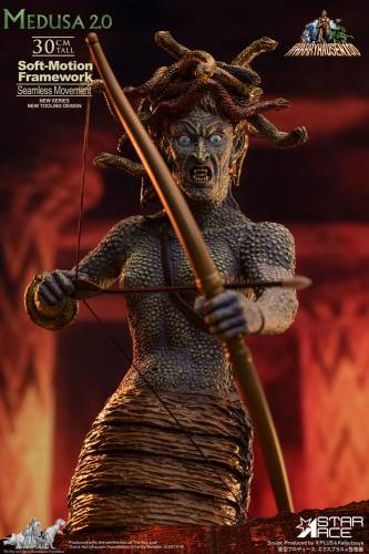 Star Ace Toys Ray Harryhausen - Medusa - Soft-Motion Series Statue