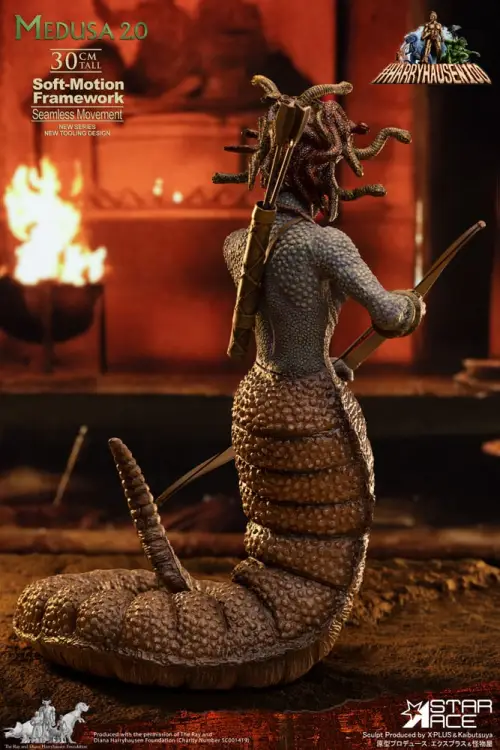Star Ace Toys Ray Harryhausen - Medusa - Soft-Motion Series Statue