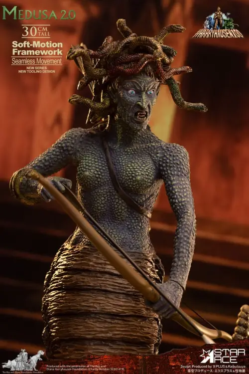 Star Ace Toys Ray Harryhausen - Medusa - Soft-Motion Series Statue