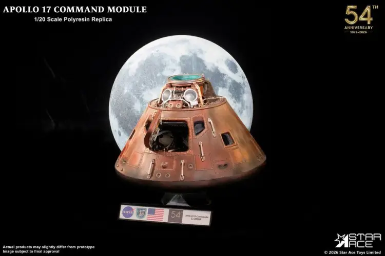 Star Ace Toys Apollo 17 - Command Module - Replica 1/20 Scale