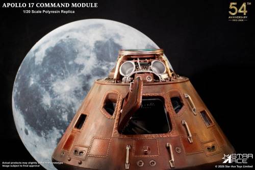Star Ace Toys Apollo 17 - Command Module - Replica 1/20 Scale