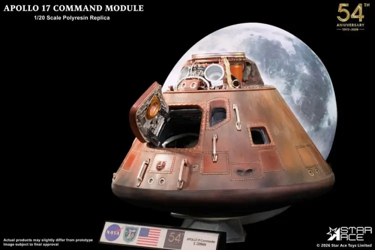 Star Ace Toys Apollo 17 - Command Module - Replica 1/20 Scale