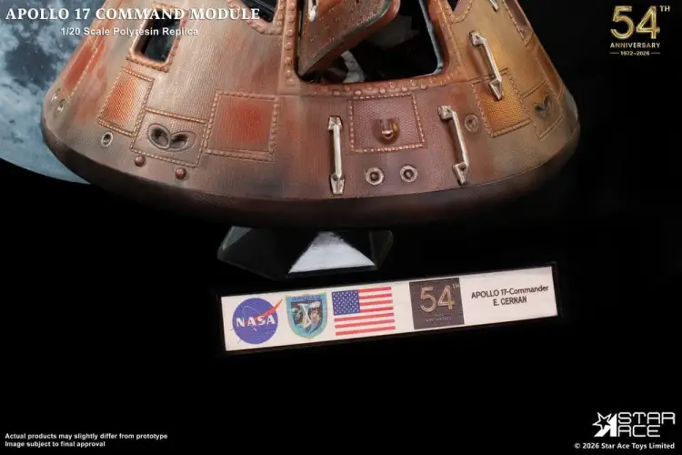 Star Ace Toys Apollo 17 - Command Module - Replica 1/20 Scale