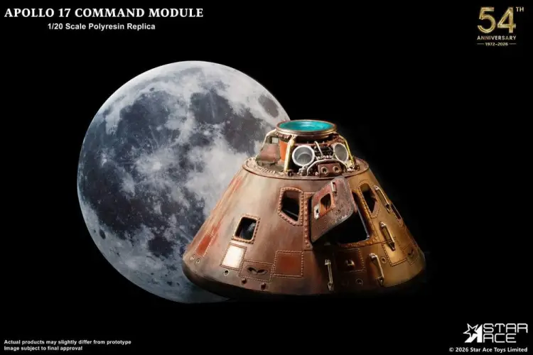 Star Ace Toys Apollo 17 - Command Module - Replica 1/20 Scale