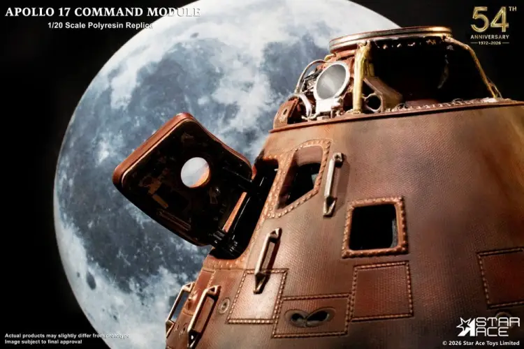 Star Ace Toys Apollo 17 - Command Module - Replica 1/20 Scale