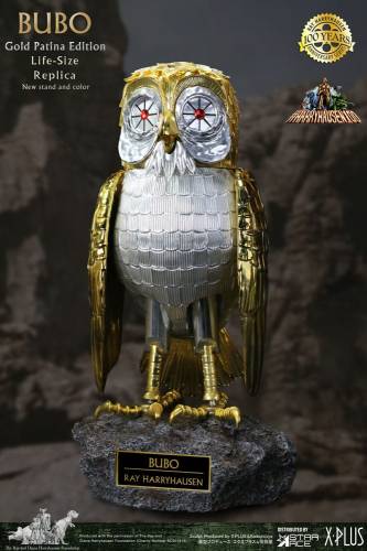 Star Ace Toys Clash of the Titans - Bubo - Statua Gold Patina Edition Deluxe Ver.