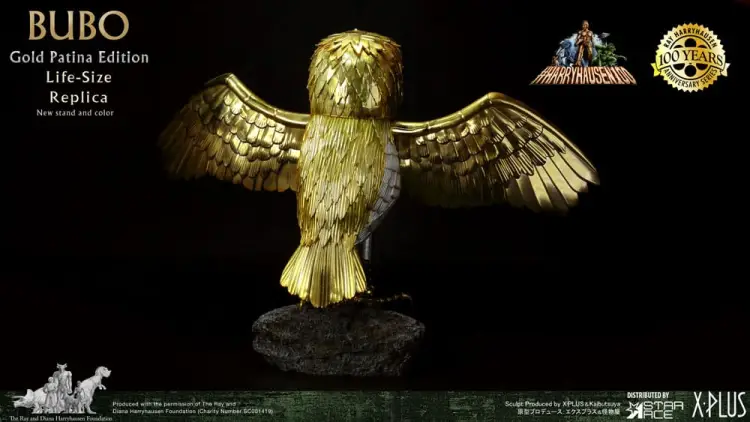 Star Ace Toys Clash of the Titans - Bubo - Gold Patina Edition Normal Version