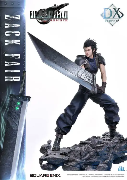 Square-Enix Final Fantasy VII Rebirth - Zack Fair - Zack Fair Deluxe Version 1/4 Statua