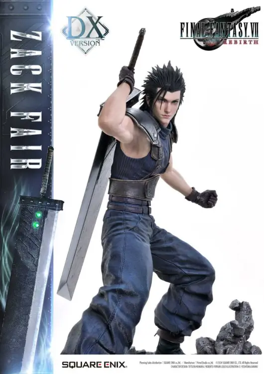 Square-Enix Final Fantasy VII Rebirth - Zack Fair - Zack Fair Deluxe Version 1/4 Statua