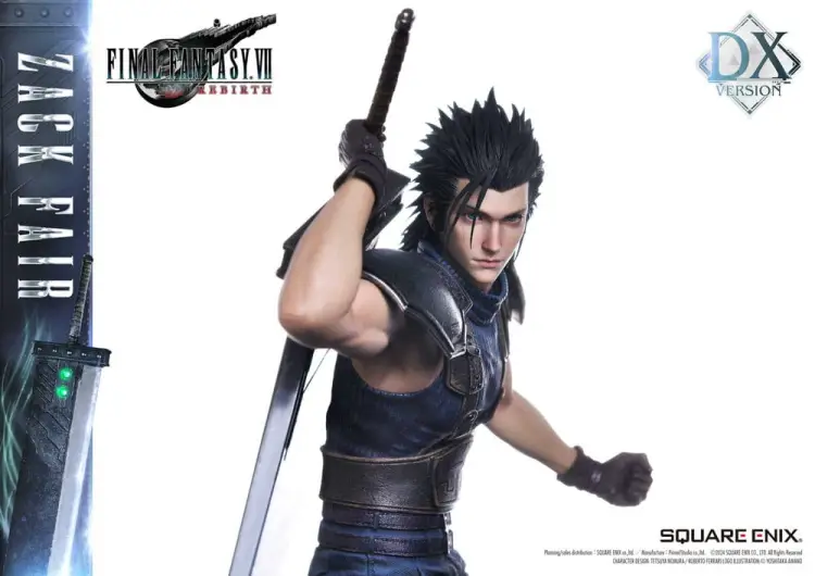 Square-Enix Final Fantasy VII Rebirth - Zack Fair - Zack Fair Deluxe Version 1/4 Statua