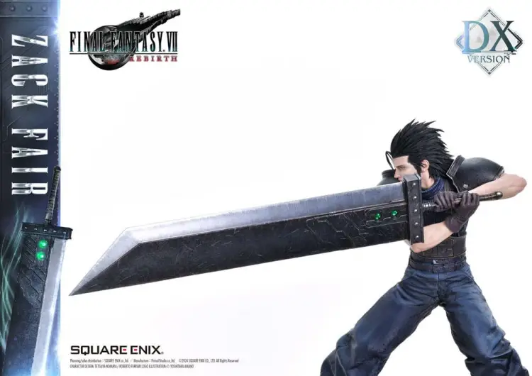 Square-Enix Final Fantasy VII Rebirth - Zack Fair - Zack Fair Deluxe Version 1/4 Statua