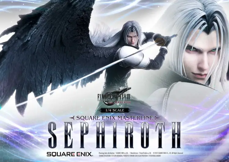 Square-Enix Final Fantasy VII Rebirth - Sephiroth - Figurka w skali 1/4