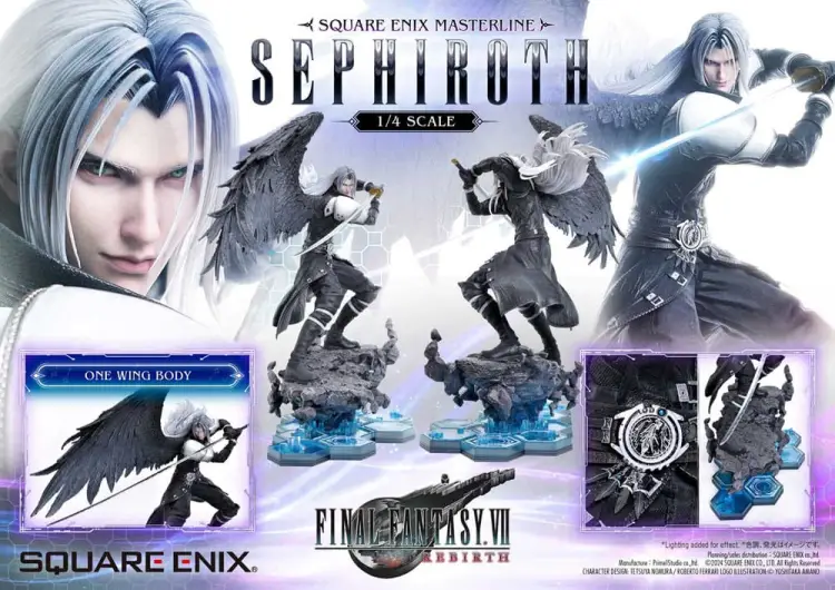 Square-Enix Final Fantasy VII Rebirth - Sephiroth - Figurka w skali 1/4