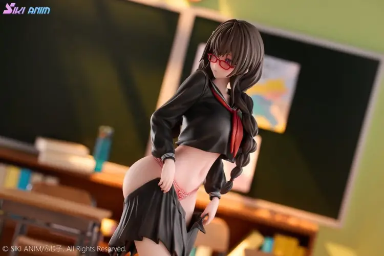 SIKI ANIM Original Character - Plain Girl - Plain Girl w/Flashy Underwear