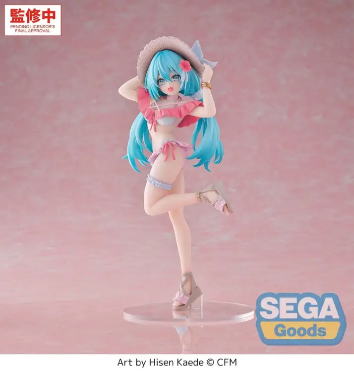 Sega Character Vocal Series 01: Hatsune Miku - Hatsune Miku - Luminasta Figurka Conceptual Series Vol.1 Tropical Ver.