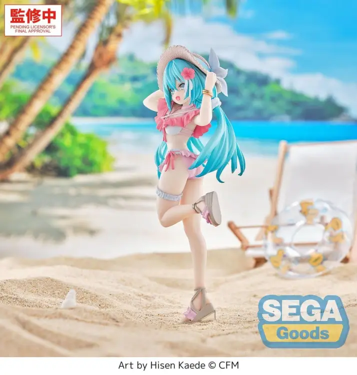 Sega Character Vocal Series 01: Hatsune Miku - Hatsune Miku - Luminasta Figurka Conceptual Series Vol.1 Tropical Ver.