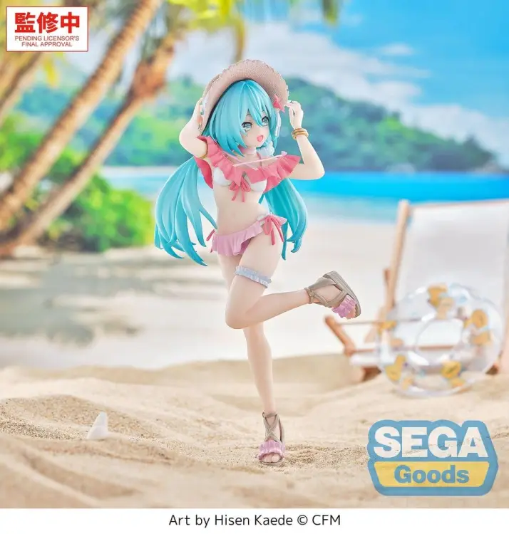 Sega Character Vocal Series 01: Hatsune Miku - Hatsune Miku - Luminasta Figurka Conceptual Series Vol.1 Tropical Ver.