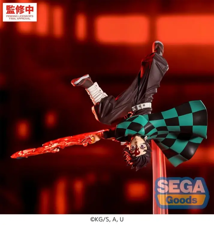 Sega Demon Slayer: Kimetsu no Yaiba - Tanjiro Kamado - Luminasta Hinokami Kagura Setting Sun Transformation