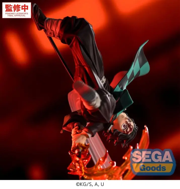 Sega Demon Slayer: Kimetsu no Yaiba - Tanjiro Kamado - Luminasta Hinokami Kagura Setting Sun Transformation
