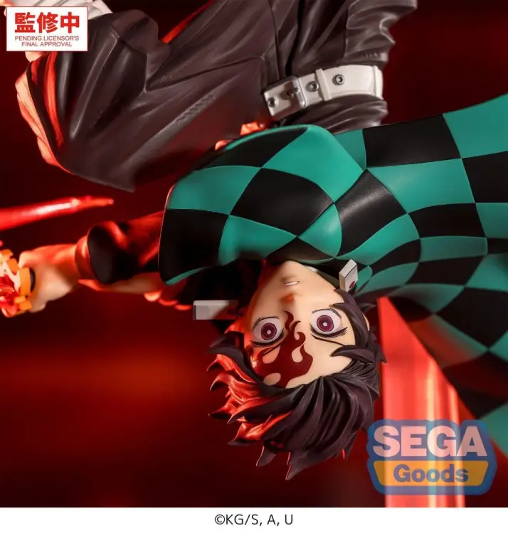 Sega Demon Slayer: Kimetsu no Yaiba - Tanjiro Kamado - Luminasta Hinokami Kagura Setting Sun Transformation