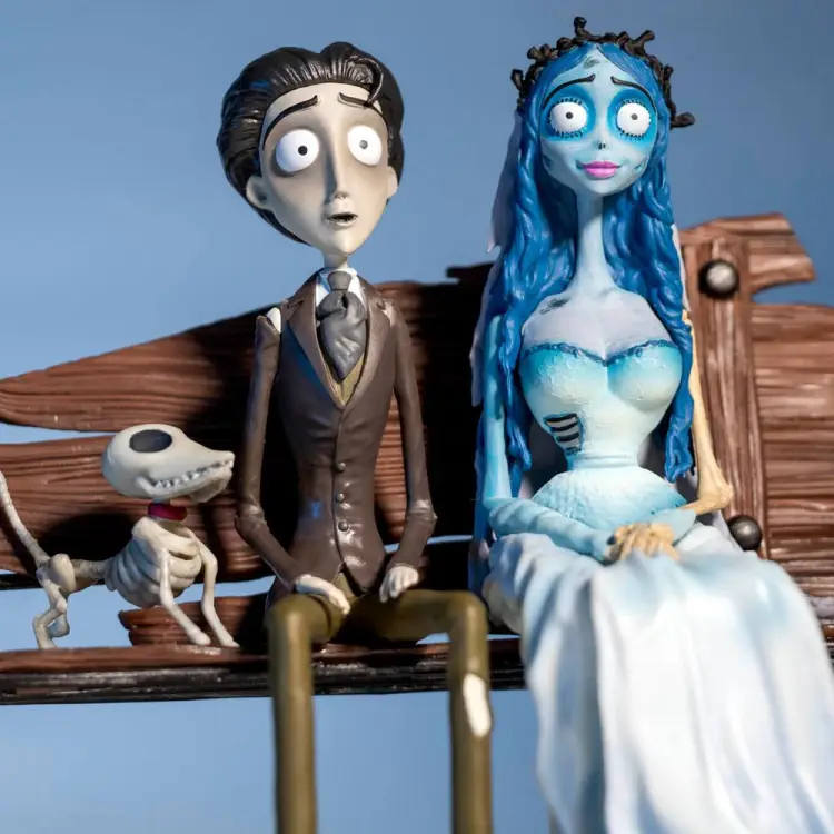SD Toys Corpse Bride - Victor Van Dort, Emily & Zero - Zero Time to Rest