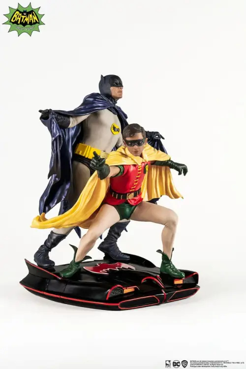 Pure Arts DC Comics - Batman & Robin - PVC Diorama Statue 1/8 1966