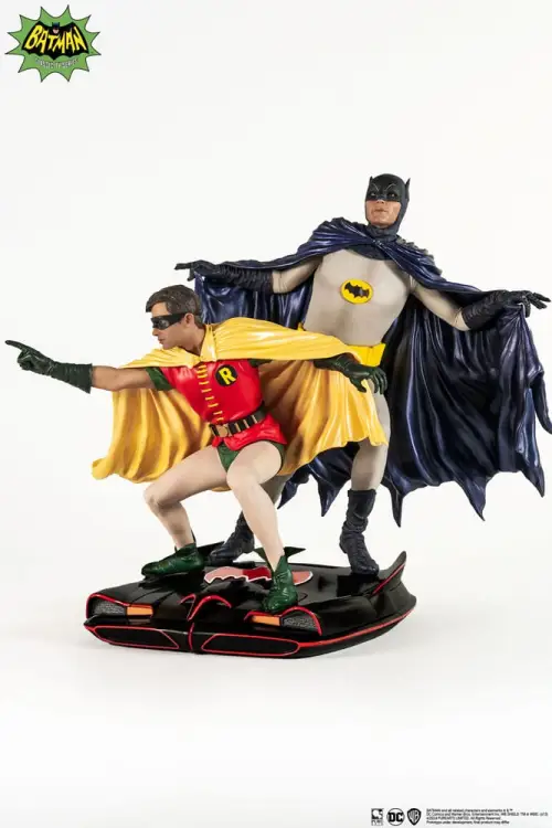 Pure Arts DC Comics - Batman & Robin - PVC Diorama Statue 1/8 1966