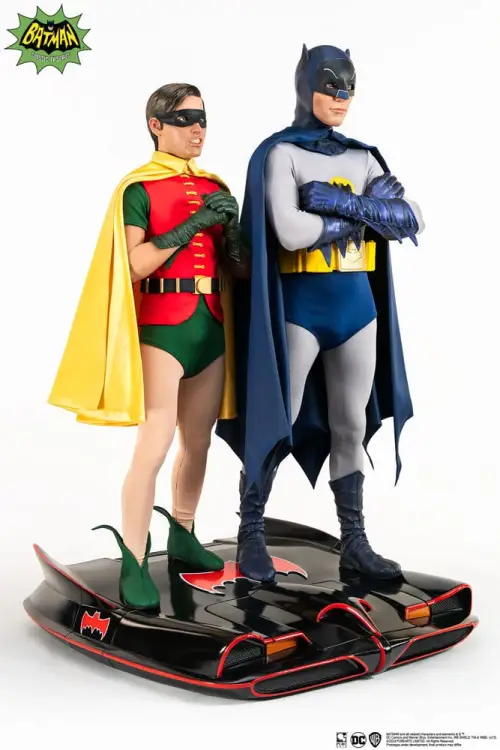 Pure Arts DC Comics - Batman & Robin - Diorama Statue 1/4 Batman & Robin 1966