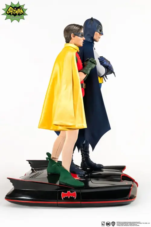 Pure Arts DC Comics - Batman & Robin - Diorama Statue 1/4 Batman & Robin 1966