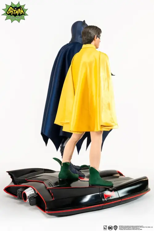 Pure Arts DC Comics - Batman & Robin - Diorama Statue 1/4 Batman & Robin 1966