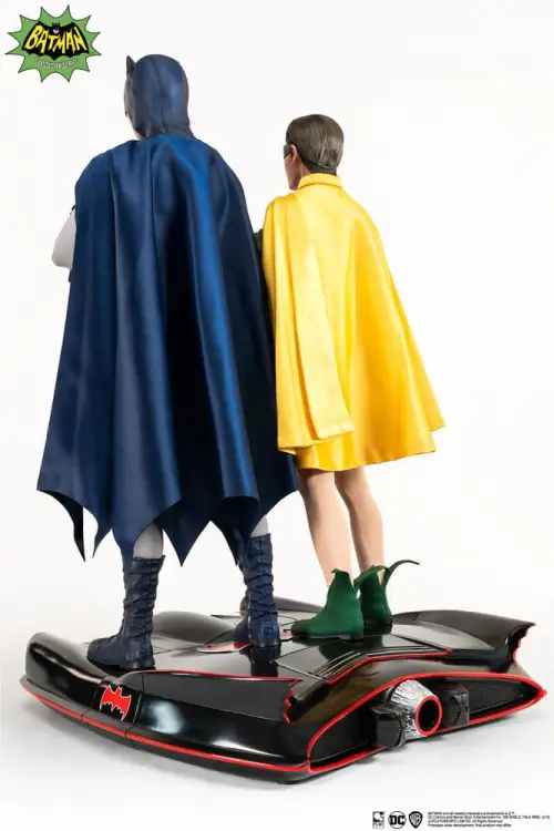 Pure Arts DC Comics - Batman & Robin - Diorama Statue 1/4 Batman & Robin 1966