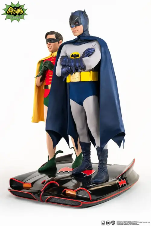 Pure Arts DC Comics - Batman & Robin - Diorama Statue 1/4 Batman & Robin 1966