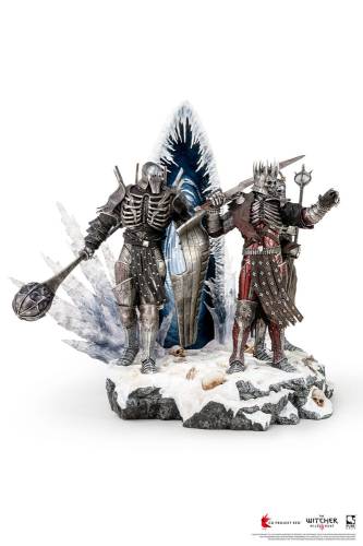 Pure Arts The Witcher 3 - Eredin, Imlerich & Carantir - Wild Hunt Diorama 1/6