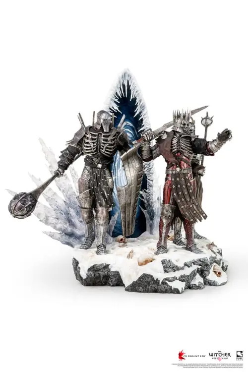 Pure Arts The Witcher 3 - Eredin, Imlerich & Carantir - Wild Hunt Diorama 1/6