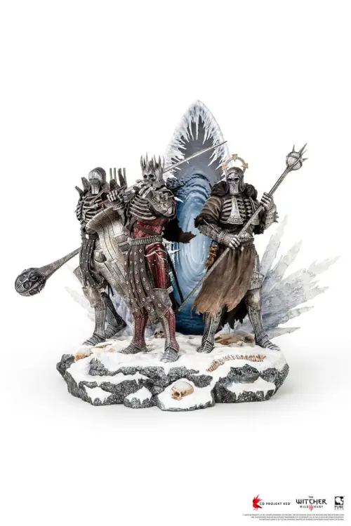 Pure Arts The Witcher 3 - Eredin, Imlerich & Carantir - Wild Hunt Diorama 1/6
