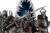 Pure Arts The Witcher 3 - Eredin, Imlerich & Carantir - Wild Hunt Diorama 1/6
