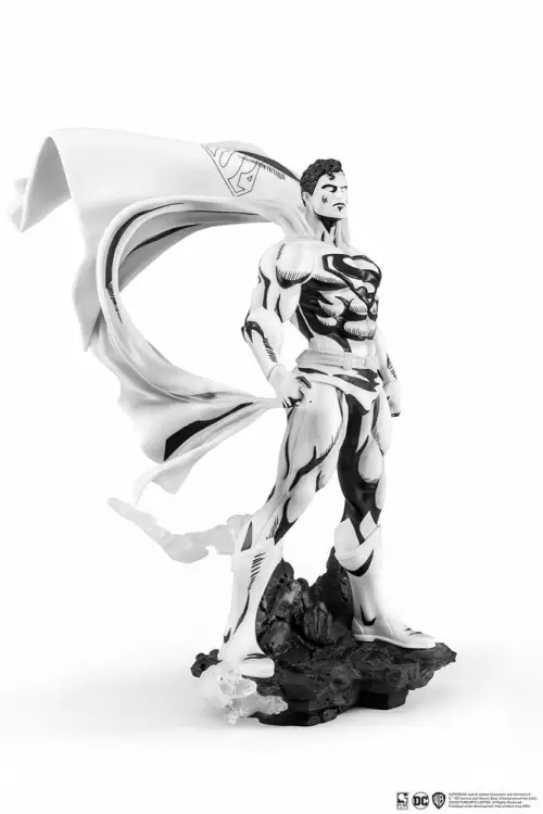 Pure Arts DC - Superman - Man of Steel PX SDCC 2024 Black & White Version