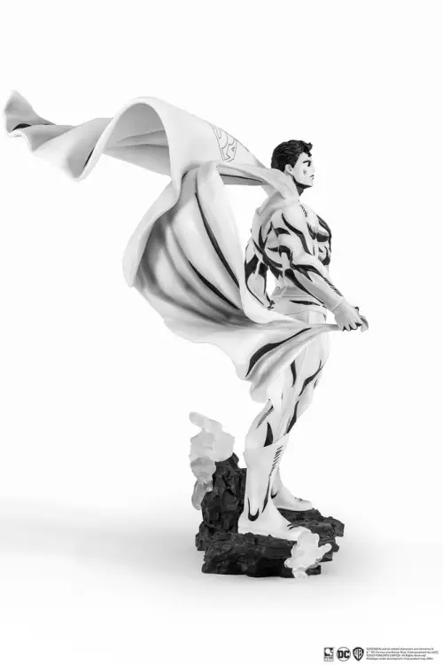 Pure Arts DC - Superman - Man of Steel PX SDCC 2024 Black & White Version