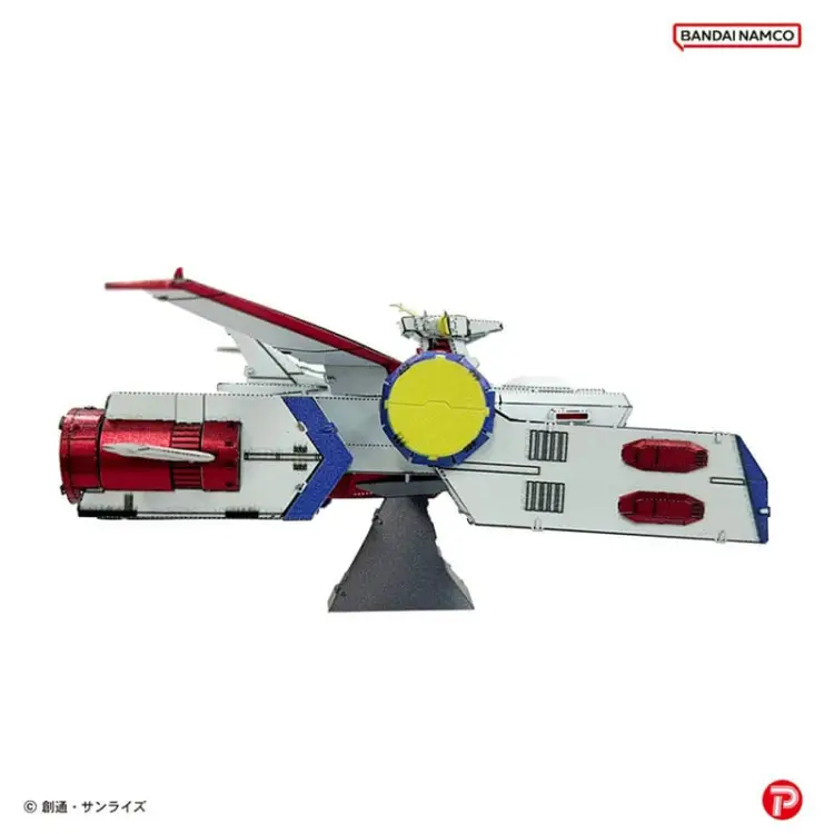 Plex Mobile Suit Gundam - White Base - Metallic Nano Puzzle Model Kit 6 cm