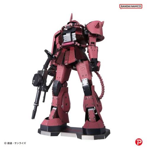 Plex Mobile Suit Gundam - Chars Zaku - Metallic Nano Puzzle Model Kit 13 cm