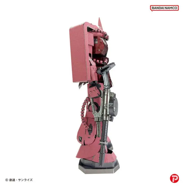 Plex Mobile Suit Gundam - Chars Zaku - Metallic Nano Puzzle Model Kit 13 cm