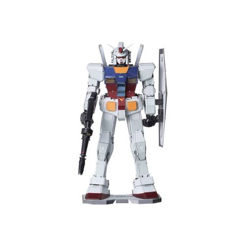 Plex Mobile Suit Gundam - RX-78-2 - Metallic Nano Puzzle Model Kit #12cm