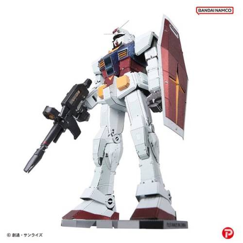 Plex Mobile Suit Gundam - RX-78-2 - Metallic Nano Puzzle Model Kit #12cm