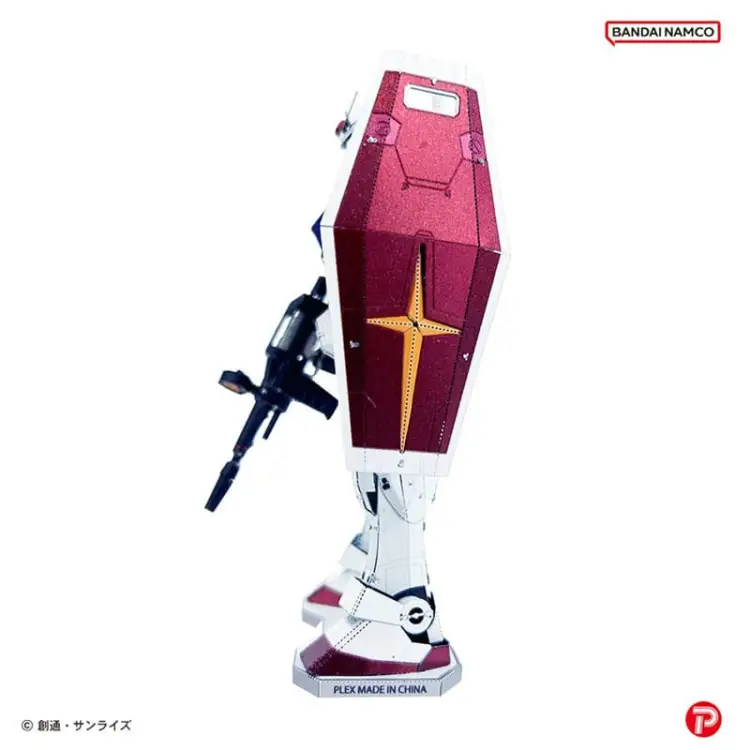 Plex Mobile Suit Gundam - RX-78-2 - Metallic Nano Puzzle Model Kit #12cm