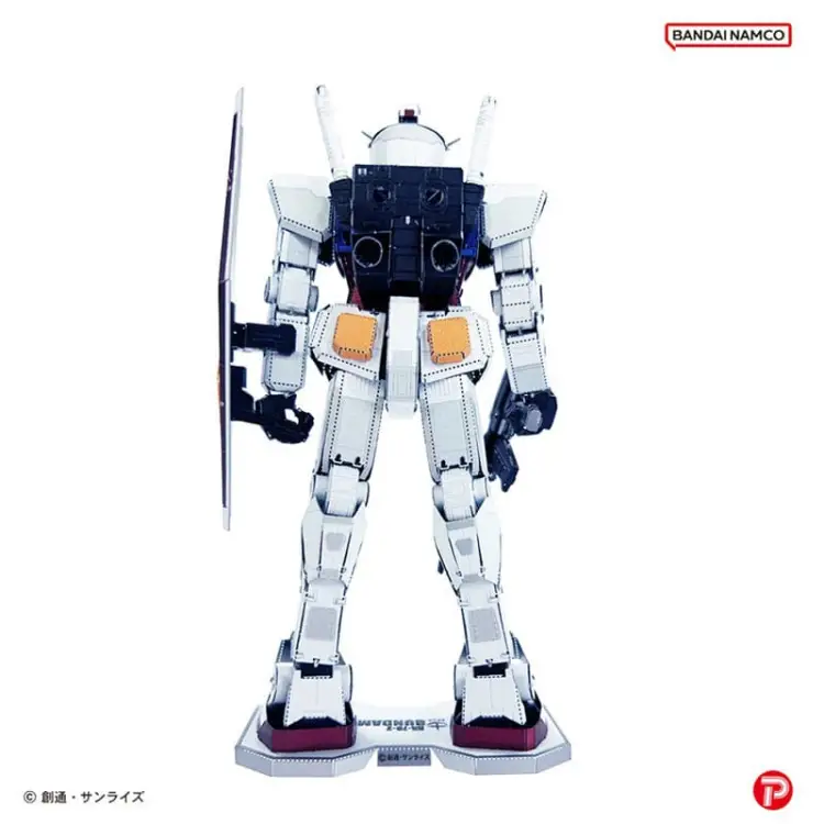 Plex Mobile Suit Gundam - RX-78-2 - Metallic Nano Puzzle Model Kit #12cm