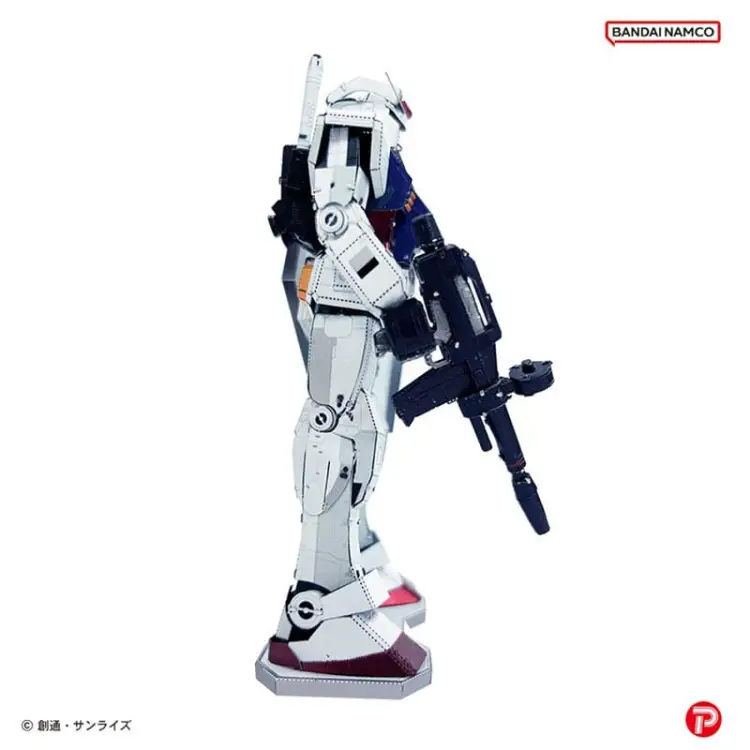 Plex Mobile Suit Gundam - RX-78-2 - Metallic Nano Puzzle Model Kit #12cm