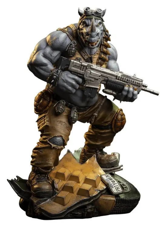 Premium Collectibles Studio Teenage Mutant Ninja Turtles Legends - Rocksteady - Statue 1/3 Scale