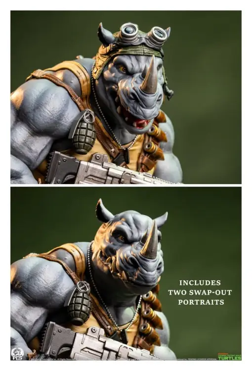 Premium Collectibles Studio Teenage Mutant Ninja Turtles Legends - Rocksteady - Statue 1/3 Scale