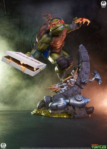 Premium Collectibles Studio Teenage Mutant Ninja Turtles - Michelangelo - Statue Deluxe Edition 1/3